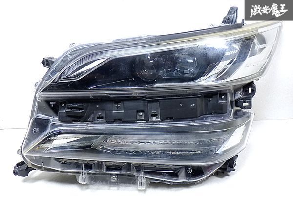トヨタ 純正 AGH30W GGH30W ヴェルファイア 前期 LED ヘッドライト レンズ 左 左側 助手席側 ICHIKOH 58-64 キ 81150-58390 即納 棚R-3拍卖