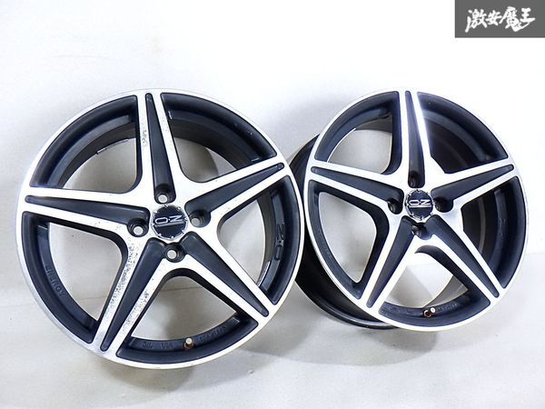 ●O.Z Racing ENERGY 17インチ 7J +42 PCD100 4H 4穴 ホイール 2本 ホイール MINI クーパー 即納 棚B-1拍卖