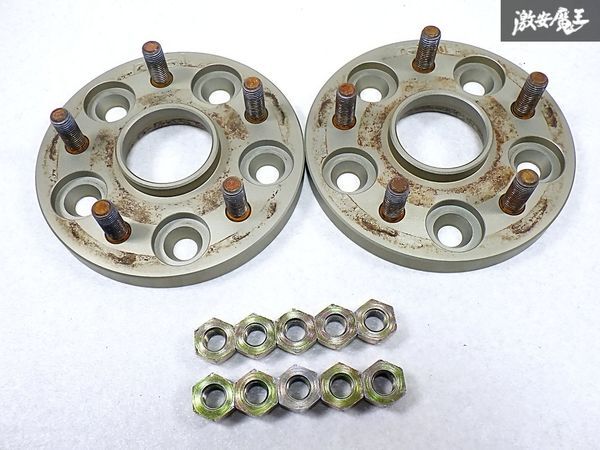 KSP real レアル ワイドトレッドスペーサー ワイトレ 5穴 PCD114.3 厚さ約15mm ハブ径約60mm M12×P1.5 テーパー座面 即納 棚J-1拍卖