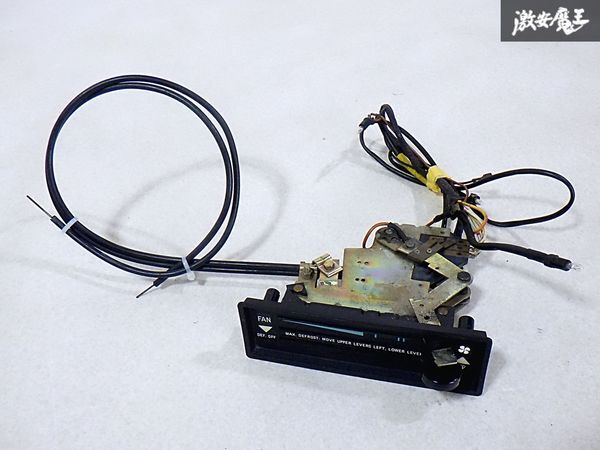 PORSCHE 純正 930 ポルシェ911 A/C エアコンスイッチ コントロールパネル スイッチパネル ヒーター ブロアファン パネル 内装 即納 棚G-1拍卖