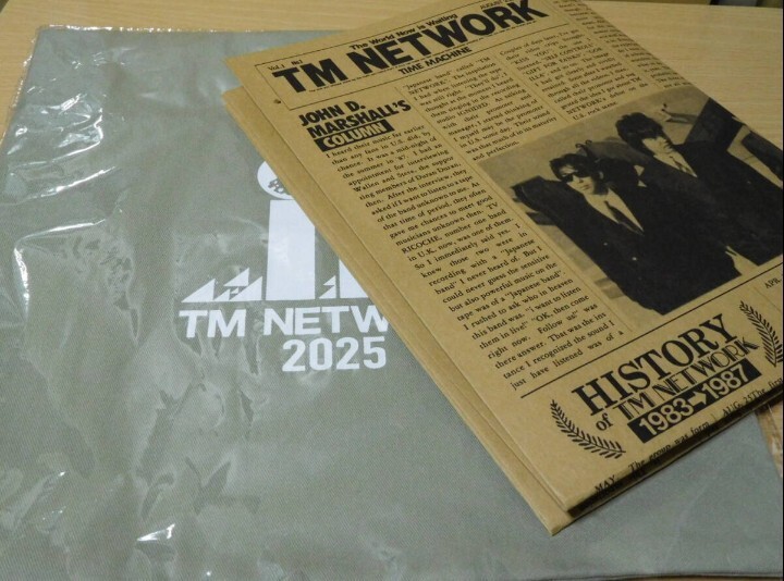 TM NETWORK 2025 IP プレミアム限定グッズ マルシェバッグ エコバッグ 復刻版ペーパーバッグ 拍卖