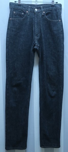 3-8668/Levi's ブラックデニムパンツ 503-0259 日本製 リーバイス拍卖