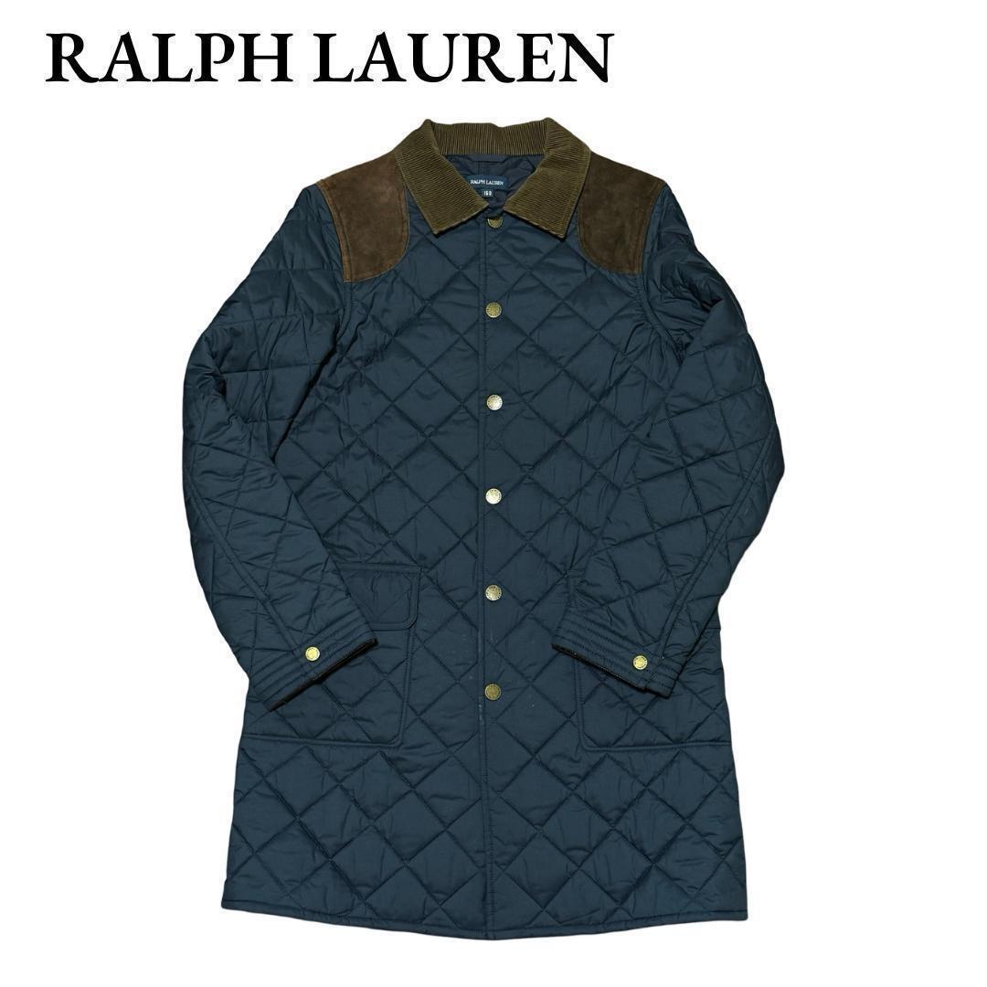 ★ラルフローレン コート アウター ジャケット サイズ160 キッズ ネイビー★拍卖