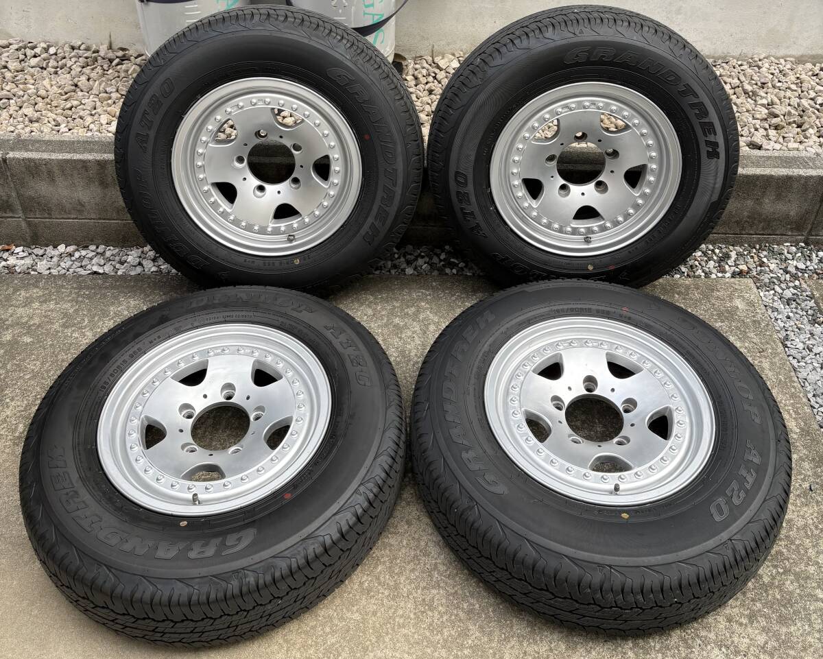 ◆お値下げ◆ ジムニー 車検対応 2025年7月製造 新品同様タイヤ付き 15インチ4本セット拍卖