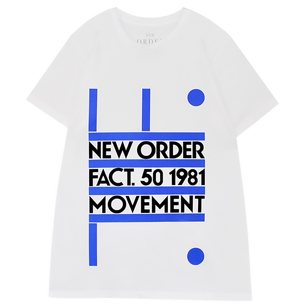 NEW ORDER ニューオーダー Movement Tシャツ Lサイズ オフィシャル拍卖
