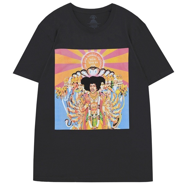 THE JIMI HENDRIX EXPERIENCE ジミヘンドリックスエクスペリエンス Axis Tシャツ BLACK Mサイズ オフィシャル拍卖