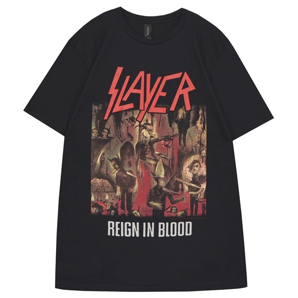 SLAYER スレイヤー Reign In Blood Tシャツ XLサイズ オフィシャル拍卖