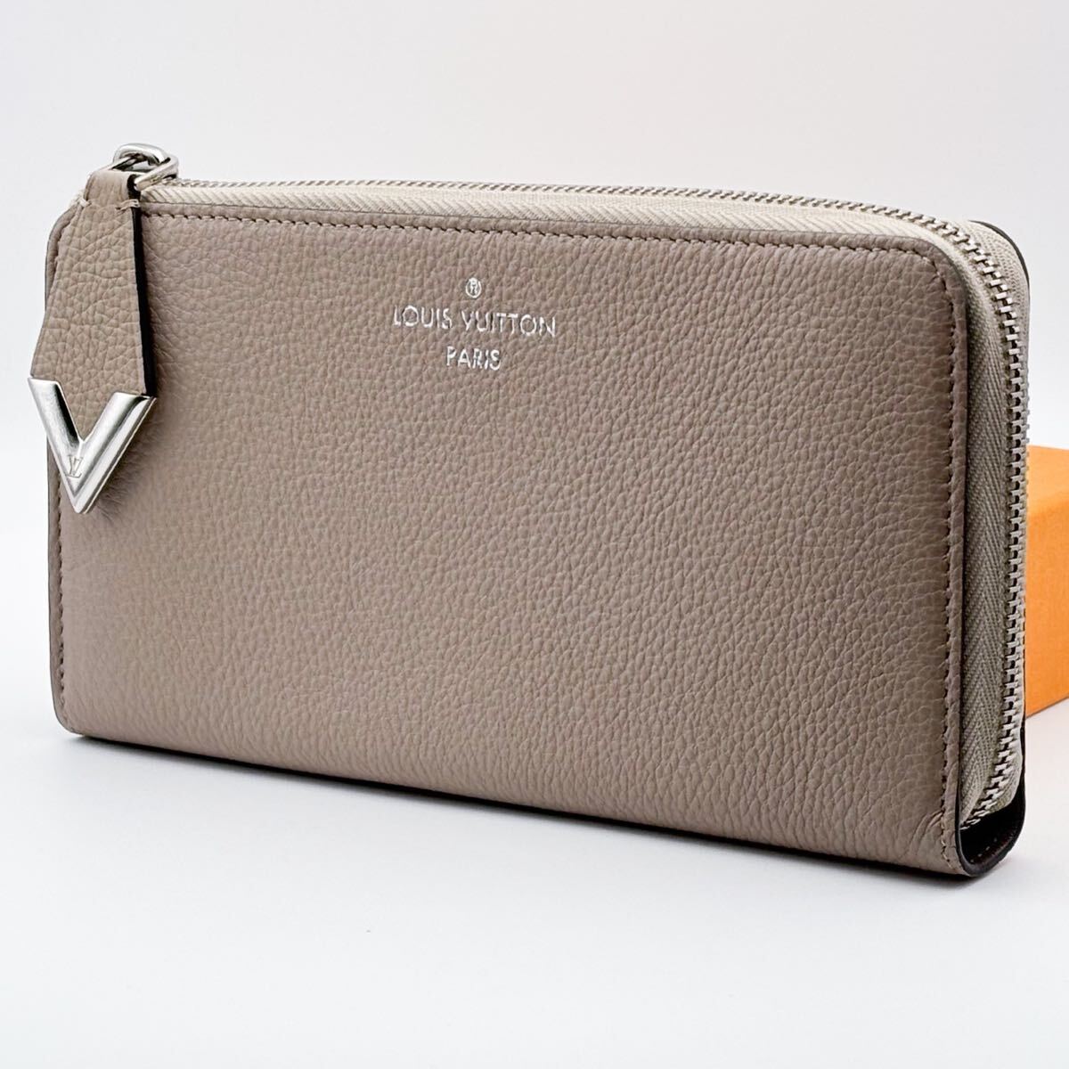 【極美品】ルイヴィトン ポルトフォイユ コメット 長財布 ガレ ベージュ拍卖