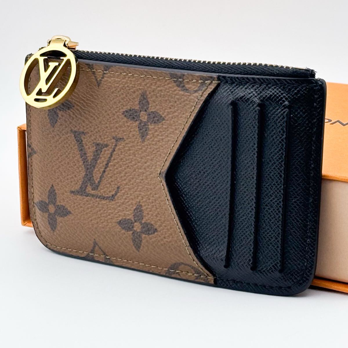 【超美品】ICタグ ルイヴィトン フラグメントケース ポルト カルト ロミー拍卖