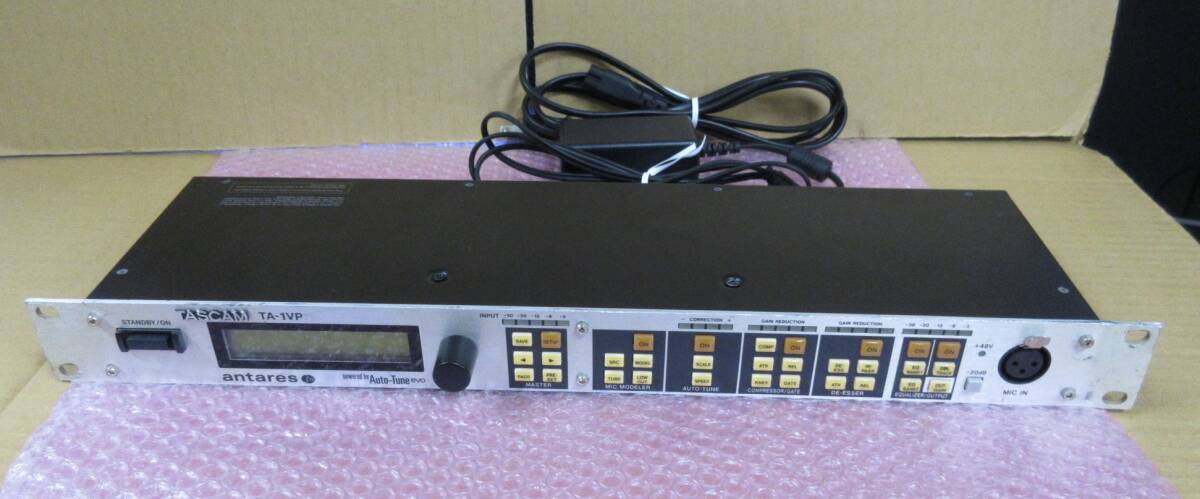 ★中古 一応ジャンク★TASCAM TA-1VP ボーカルプロセッサー Auto-Tune 音出し確認済み拍卖