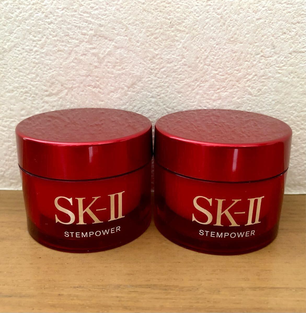【送料無料】SK-Ⅱ ステムパワー(美容乳液)15g×2個 未使用 SK2拍卖