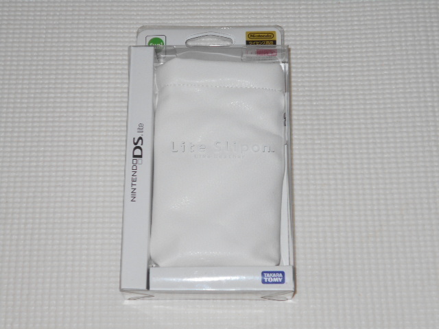 DS★ニンテンドーDS Lite専用ケース ホワイト ライトスリッポン ライクレザー 任天堂ライセンス商品★新品未開封拍卖