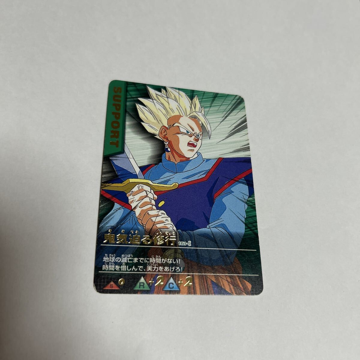 ドラゴンボール データカードダス 鬼気迫る修行 161-I BANDAI 2005 DATA CARDDASS DRAGONBALL Z 中古品 送料無料拍卖