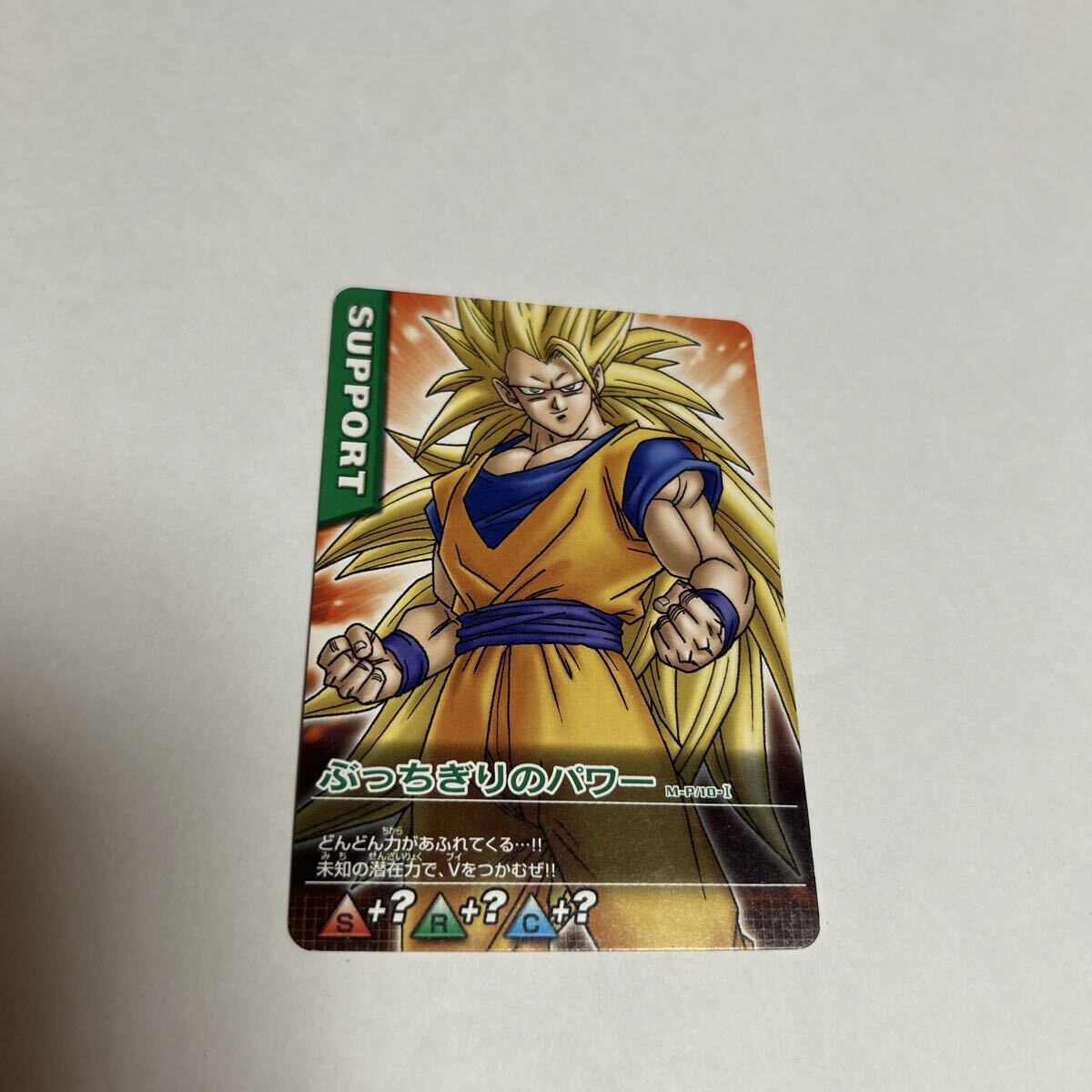ドラゴンボール データカードダス ぶっちぎりのパワー M-P/10-I BANDAI 2005 DATA CARDDASS DRAGONBALL Z 中古品 送料無料拍卖