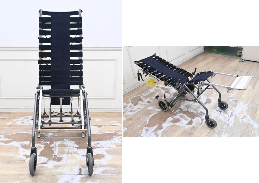 NF05 となりの工房 車椅子 リクライニング バギーシート無し?拍卖