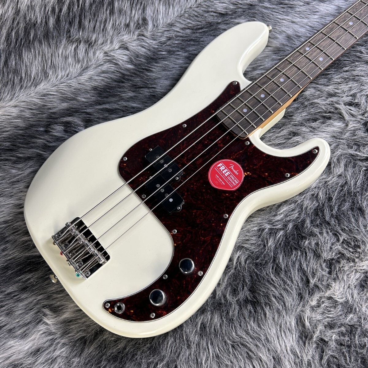 Squier Classic Vibe 60s Precision Bass Olympic White拍卖