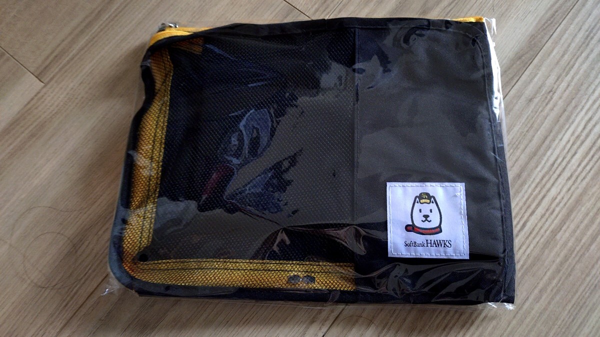 ソフトバンク お父さん犬 トラベルポーチ 2点セット拍卖