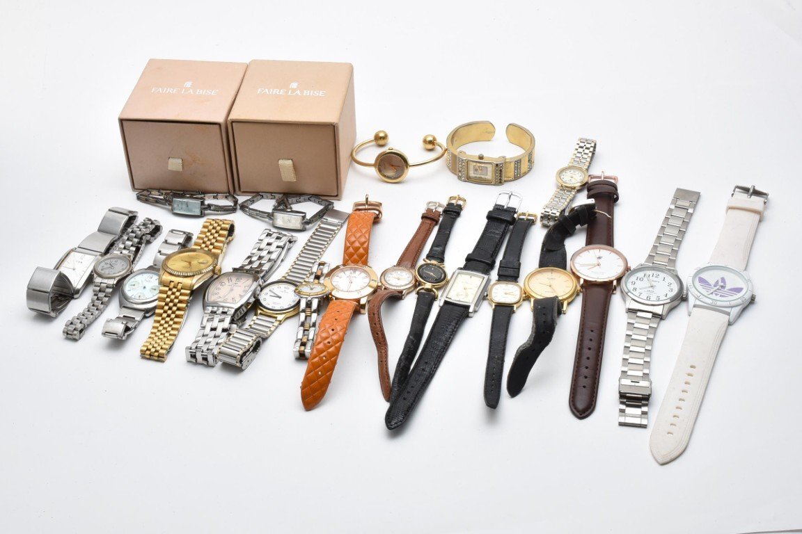 稼働品あり 箱付きあり セイコー カシオ 等 まとめ売り20点 クォーツ レディース メンズ 腕時計 SEIKO CASIO拍卖