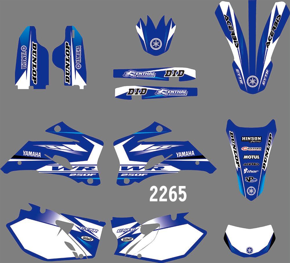 2007-2014 WR250F/ 2007-2011 WR450F デカール グラフィック拍卖