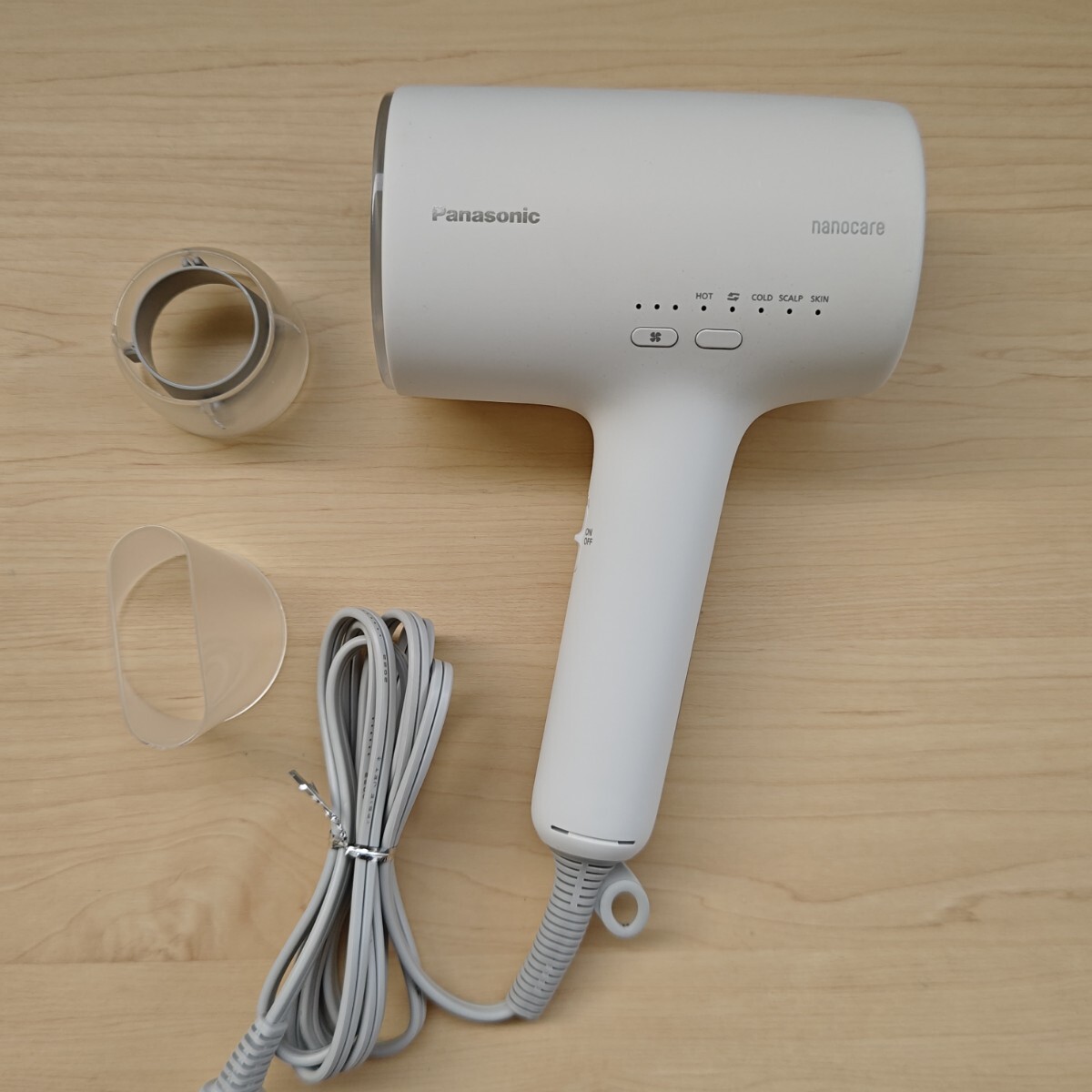 Panasonic パナソニック ヘアドライヤー ナノケア EH-NA0J ウォームホワイト拍卖