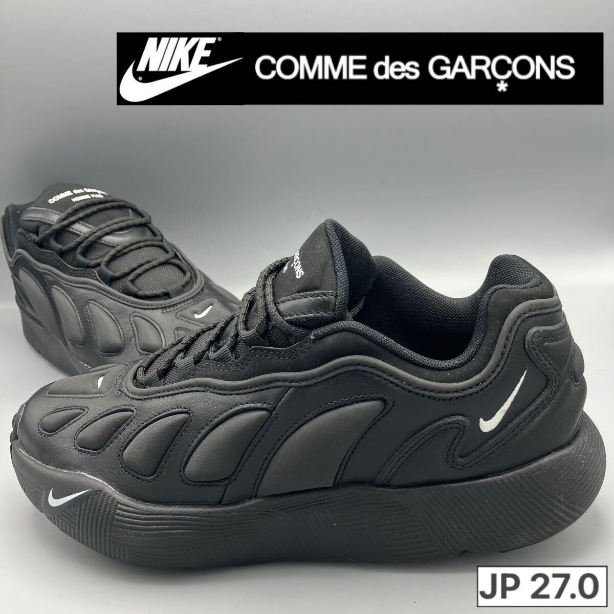 ◆未使用 BL JP27.0 コムデギャルソン×ナイキ スニーカー SENSE拍卖