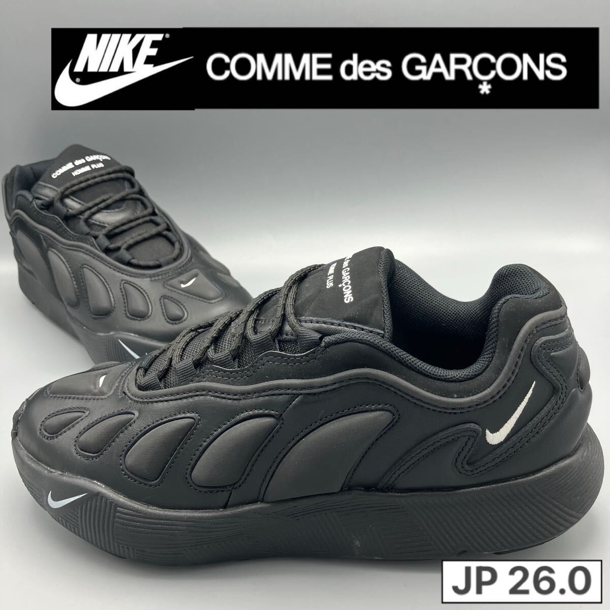 ◆未使用 BL JP26.0 コムデギャルソン×ナイキ スニーカー SENSE拍卖