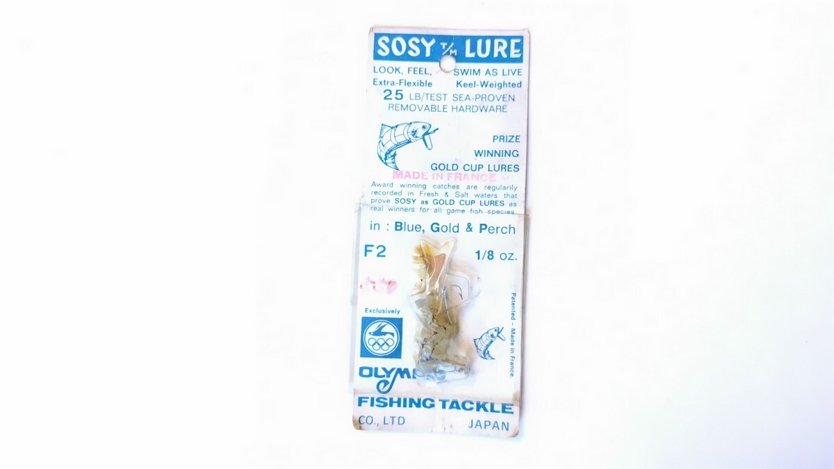 オールド!オリムピック ソーシー【未使用】スイミングベイト OLYMPIC SOSY Made in FRANCE 拍卖