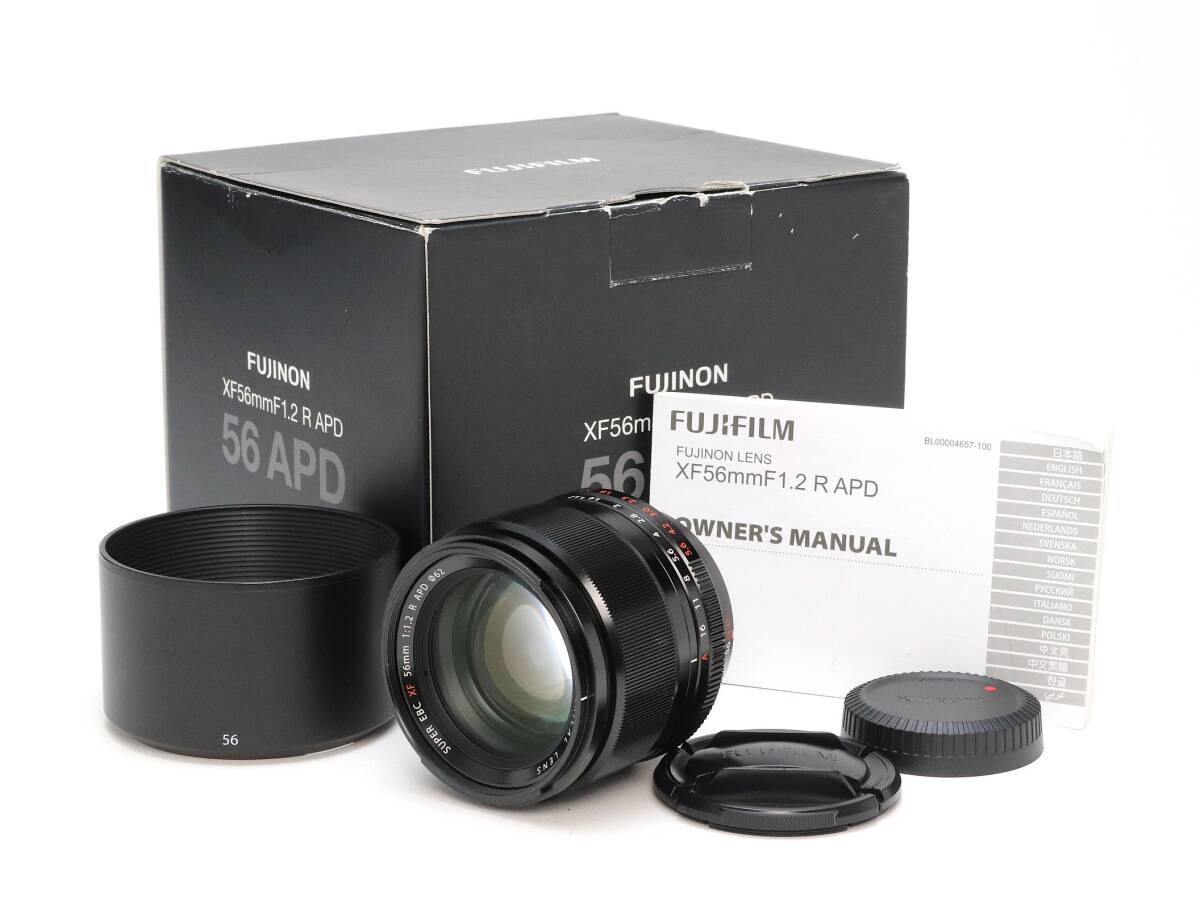 C (実用品) FUJIFILM 冨士フイルム FUJINON XF 56mm F1.2 R APD 初期不良返品可 99-89拍卖