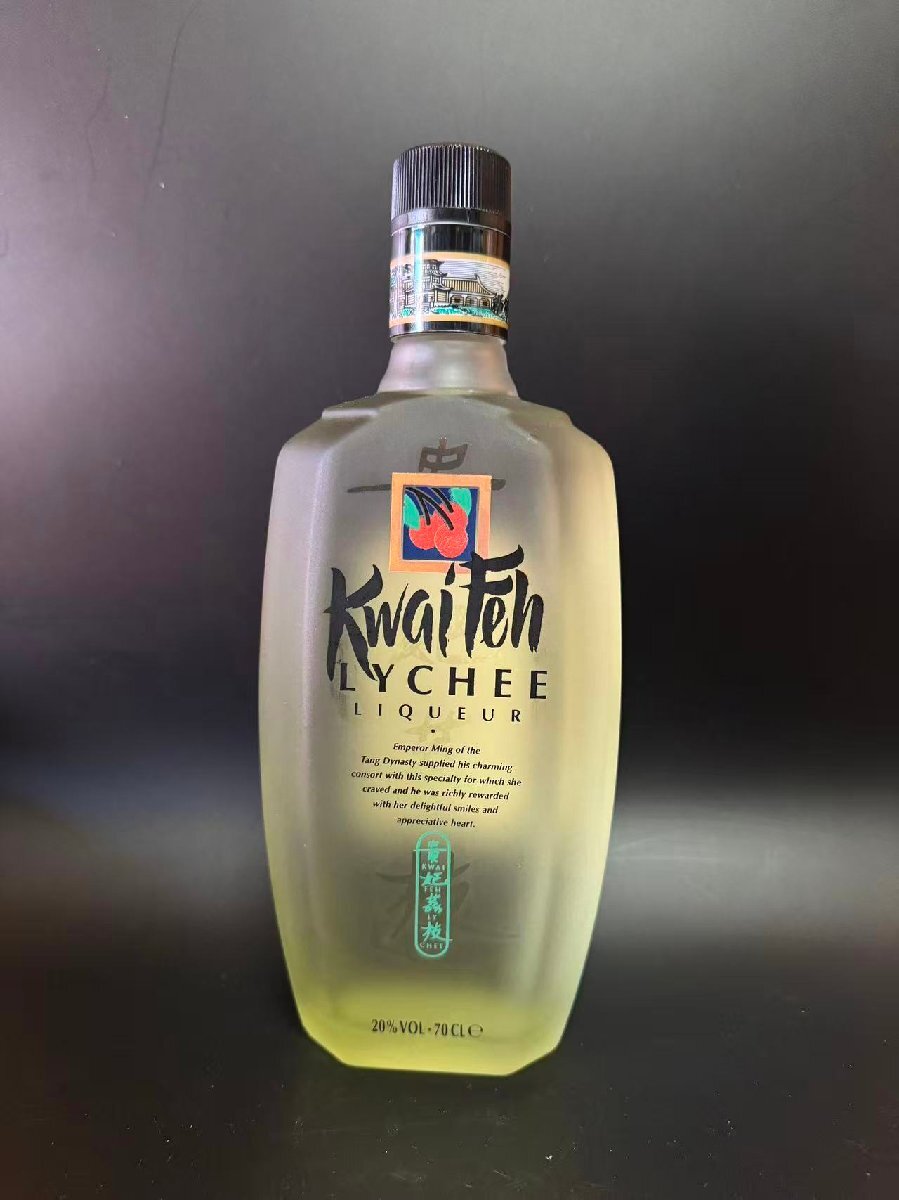 現状品 未開栓 貴妃(カイフエ)ライチ リキュ-ル 容量:700ml 検索:茅台酒 白酒 紹興酒 ウイスキー ワイン 日本酒拍卖