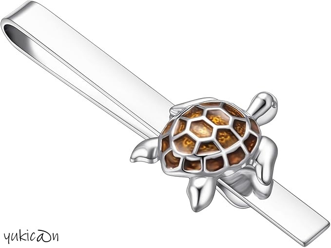ネクタイピン 亀 かめ カメ ブランドおもしろネクタイピン メンズ ネクタイピン 個性的 変なネクタイピン 2.0x5.7cm拍卖