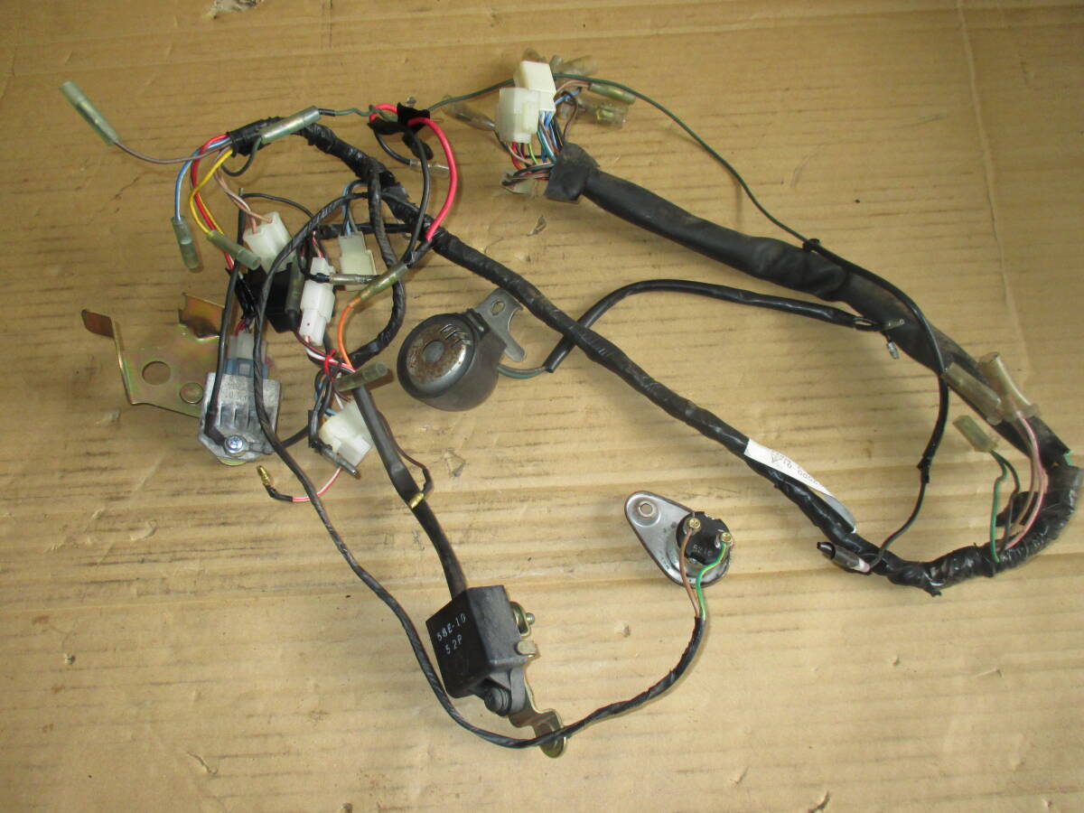 YAMAHA YB50 YB-1 F5B 純正 メインハーネス+電装系セット CDI等 (エンジン始動動画あり) 検) ヤマハ YB1 FOUR 2ST 2スト キャブ車拍卖