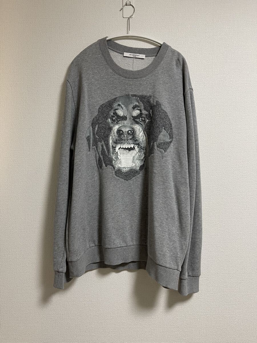 GIVENCHY ジバンシィ ロットワイラースウェット XL リカルドティッシ拍卖