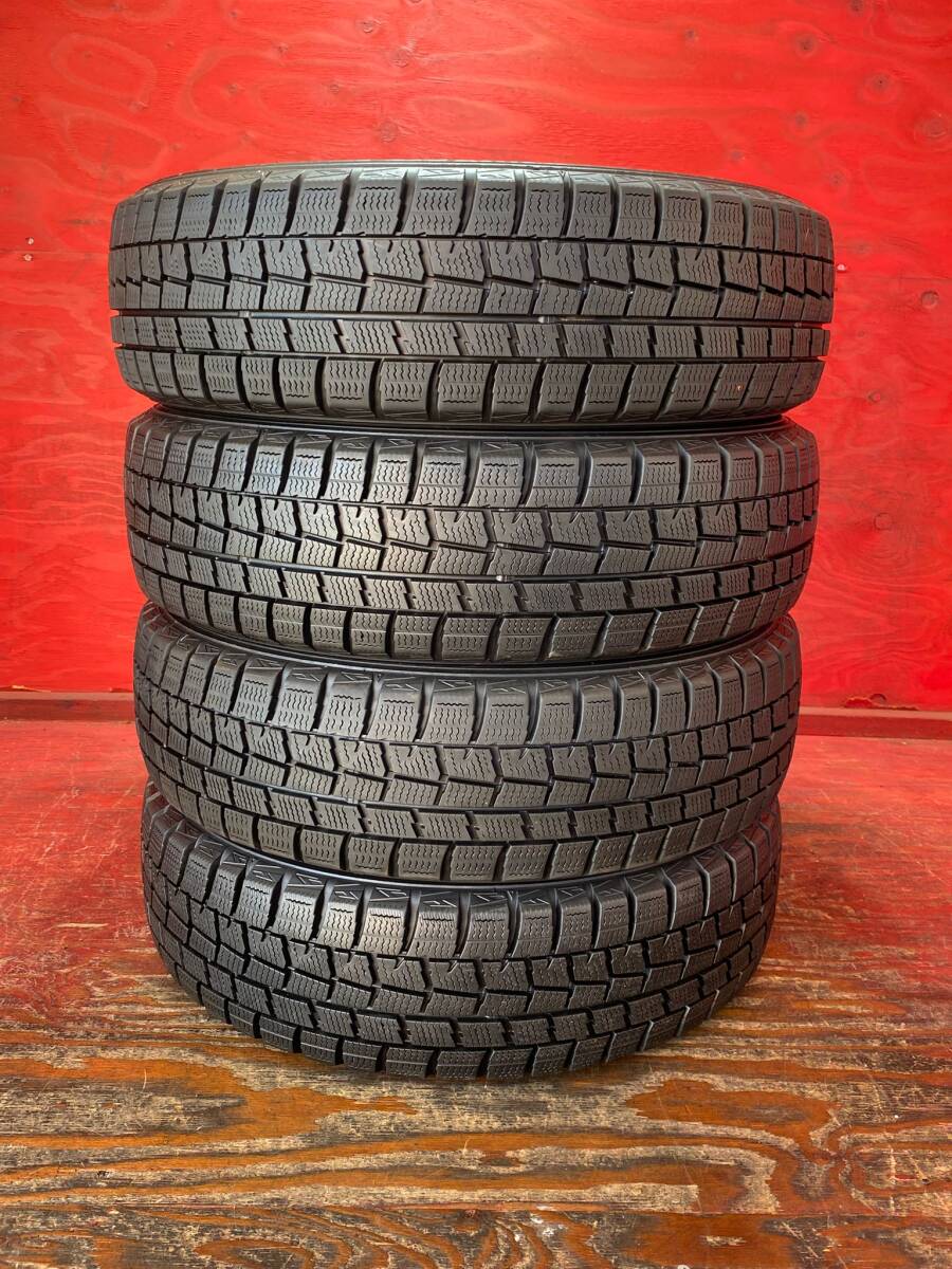 165/65/R14 79Q DUNLOP WINTERMAXX WM01 製造年2018, 4本 80% バリ山 美品 *93B拍卖