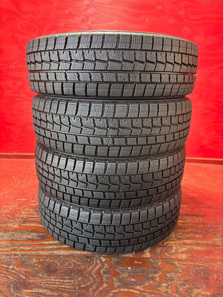 165/60/R15 77Q DUNLOP WINTERMAXX WM01 製造年2018, 4本 80% バリ山 *105B拍卖