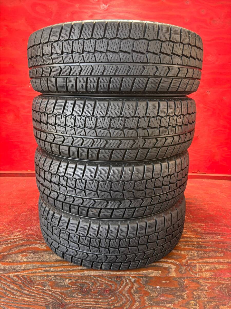 195/65/R15 91Q DUNLOP WINTERMAXX WM02 製造年2018, 4本 80% バリ山 *106B拍卖