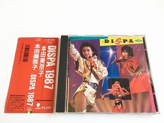 本田美奈子 CD「DISPA 1987」88年 初期盤・CT32-5100・帯付・美品拍卖