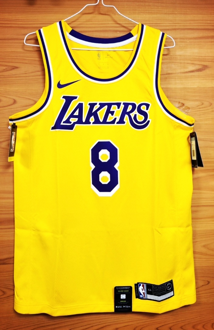新品 NIKE KOBE BRYANT Los Angeles Lakers Swingman Jersey US Size (M / 44) / コービー ブライアント NBA ユニフォーム拍卖