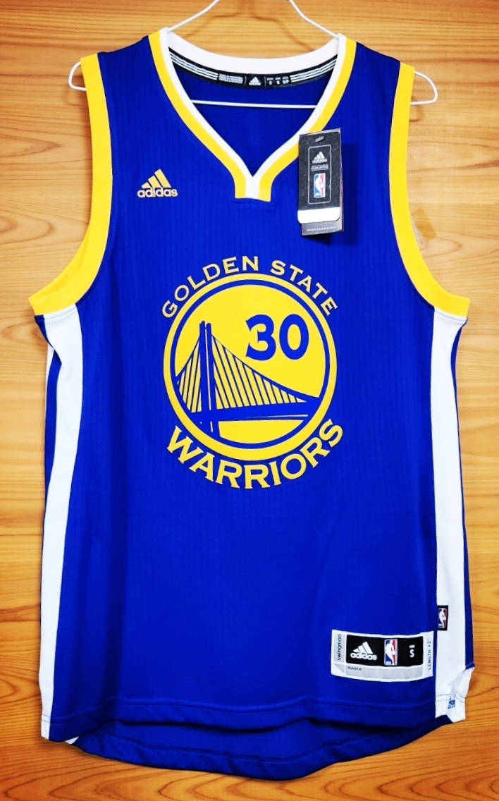 新品 ADIDAS STEPHEN CURRY Golden State Warriors Swingman Jersey US Size (S) Away / ステフェン カリー NBA ユニフォーム Under Armour拍卖