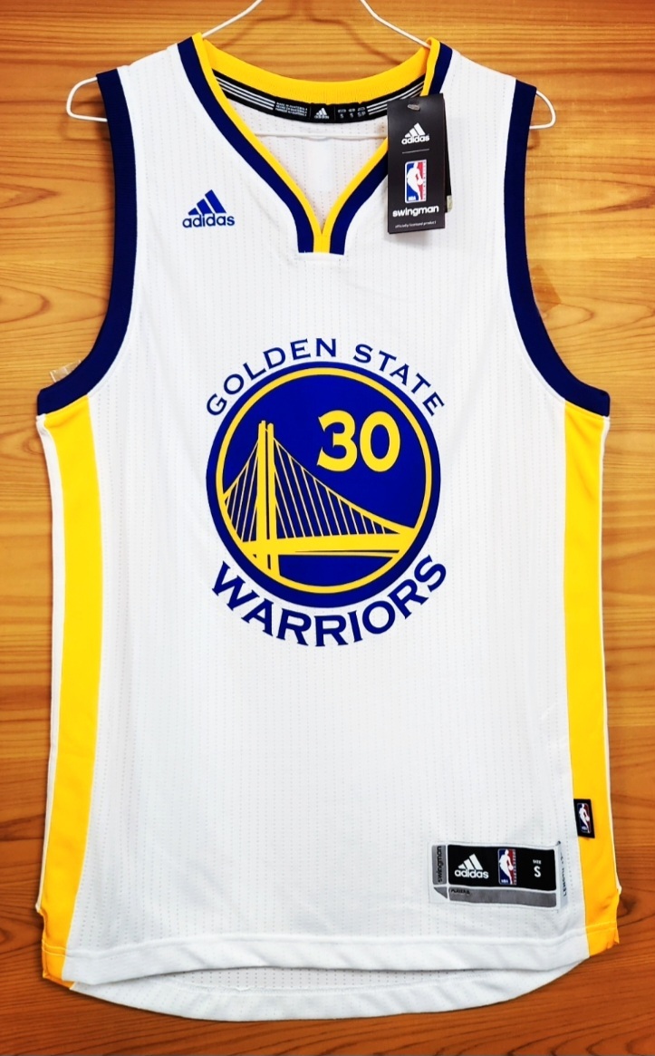 新品 ADIDAS STEPHEN CURRY Golden State Warriors Swingman Jersey US Size (S) Home / ステフェン カリー NBA ユニフォーム Under Armour拍卖