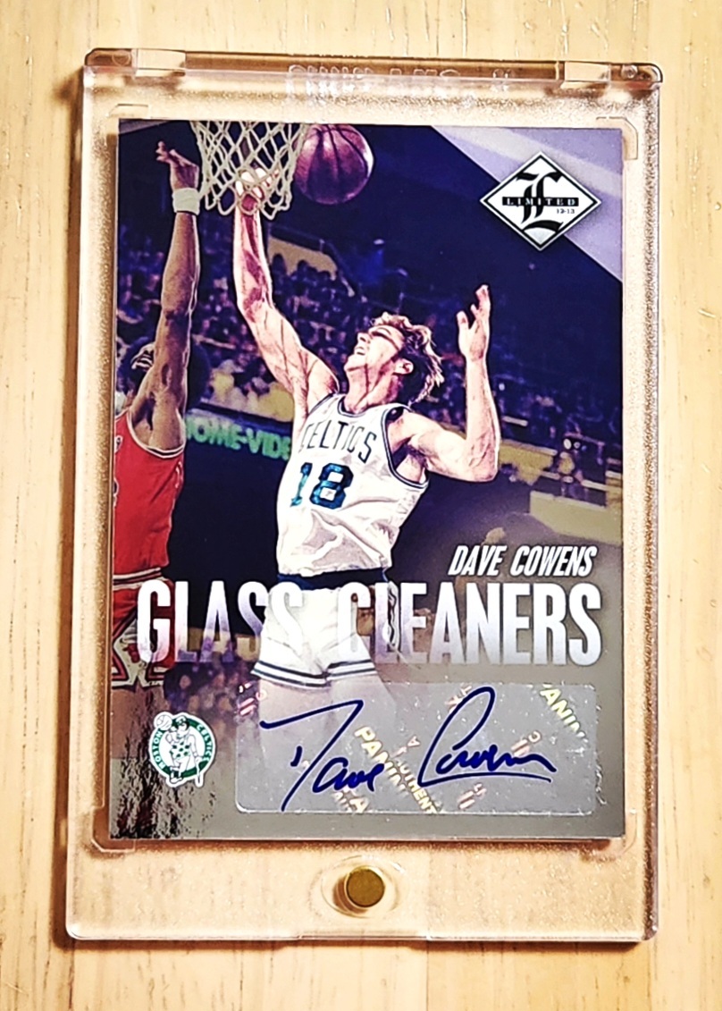 レア SP サイン 2012 -13 Panini Limited DAVE COWENS Auto Glass Cleaners / デイブ コーウェンス Autograph (2x NBA Champions)拍卖