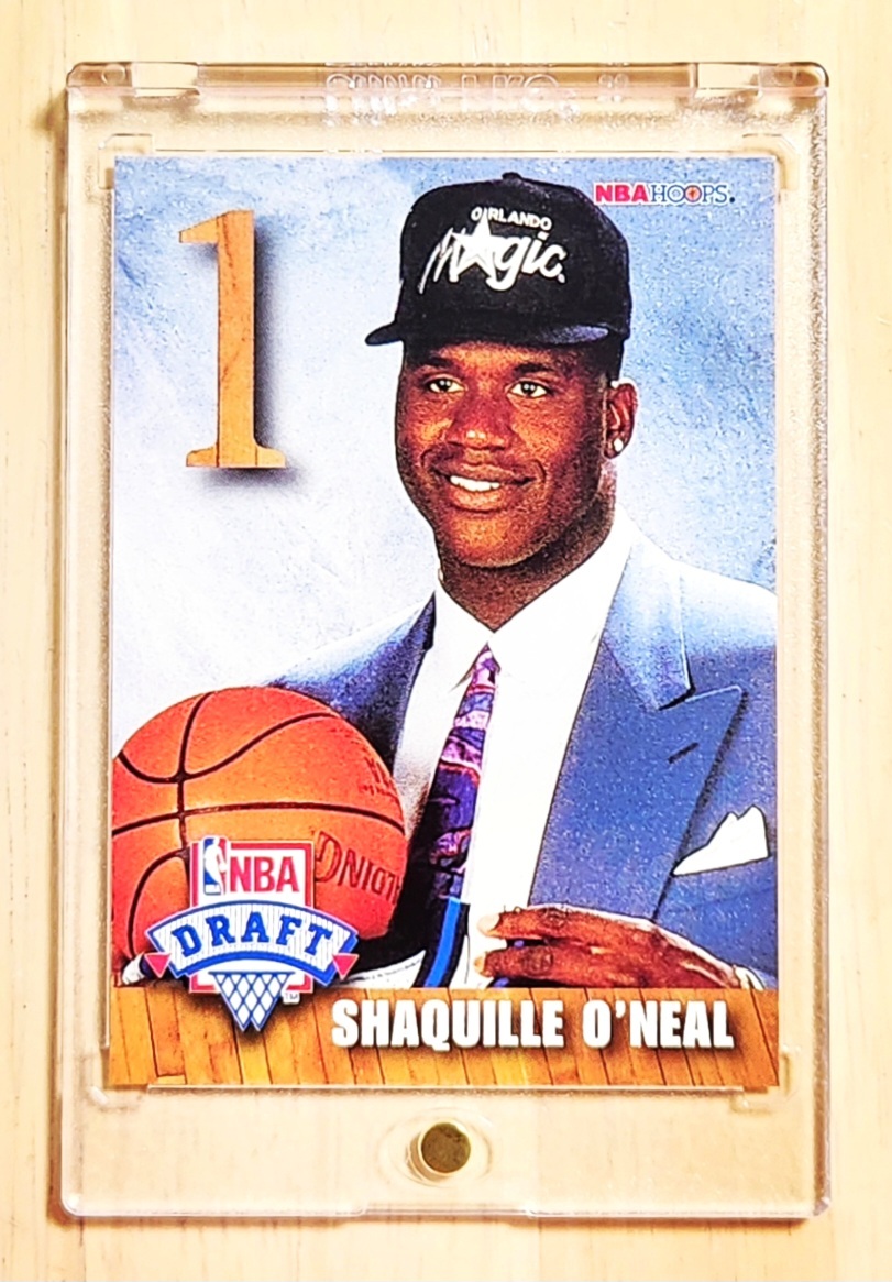 レア RC 1992 -93 Hoops SHAQUILLE O'NEAL Draft 1 / シャキール オニール (4x NBA Champions) REEBOK拍卖