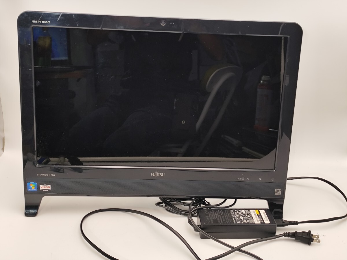 y1128 FUJITSU ESPRIMO EH30/HT FMVE30HTB AMD E2-1800 4GB 一体型PC ストレージ無 ACアダプタ付 ジャンク拍卖