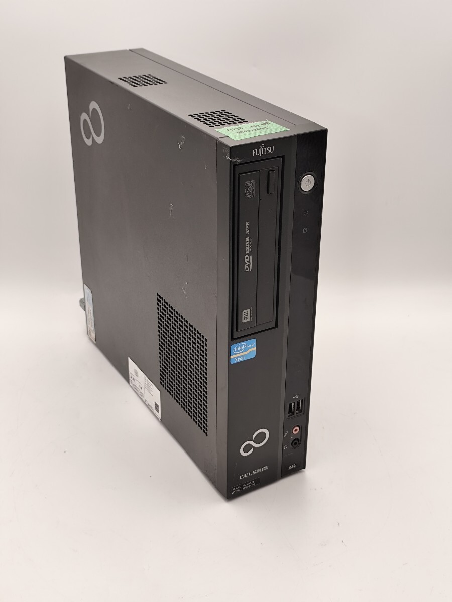 y1138 FUJITSU CELSIUS J510 CLJA1A21 CPU不明 メモリ不明 ストレージ無 ジャンク拍卖