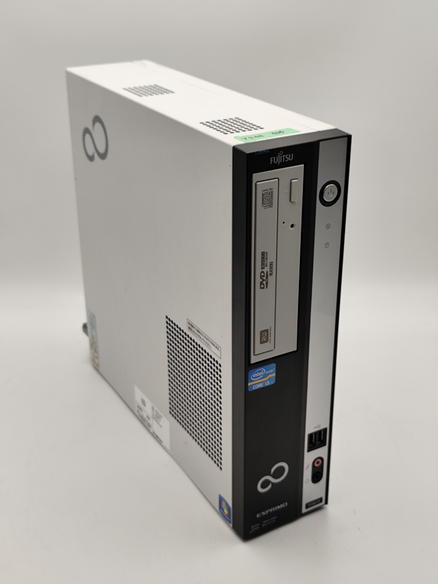 y1144 FUJITSU ESPRIMO D582/E FMVDJ3A0E1 i3-2120 4GB ストレージ無 ジャンク拍卖