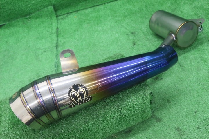 48371/S☆ZRX1200DAEG. SP忠男 パワーBOX チタン S/O マフラー拍卖