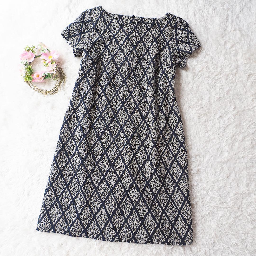 ZARA ザラ WOMAN ウーマン ワンピース チェック 総柄  金糸 ひざ丈 拍卖