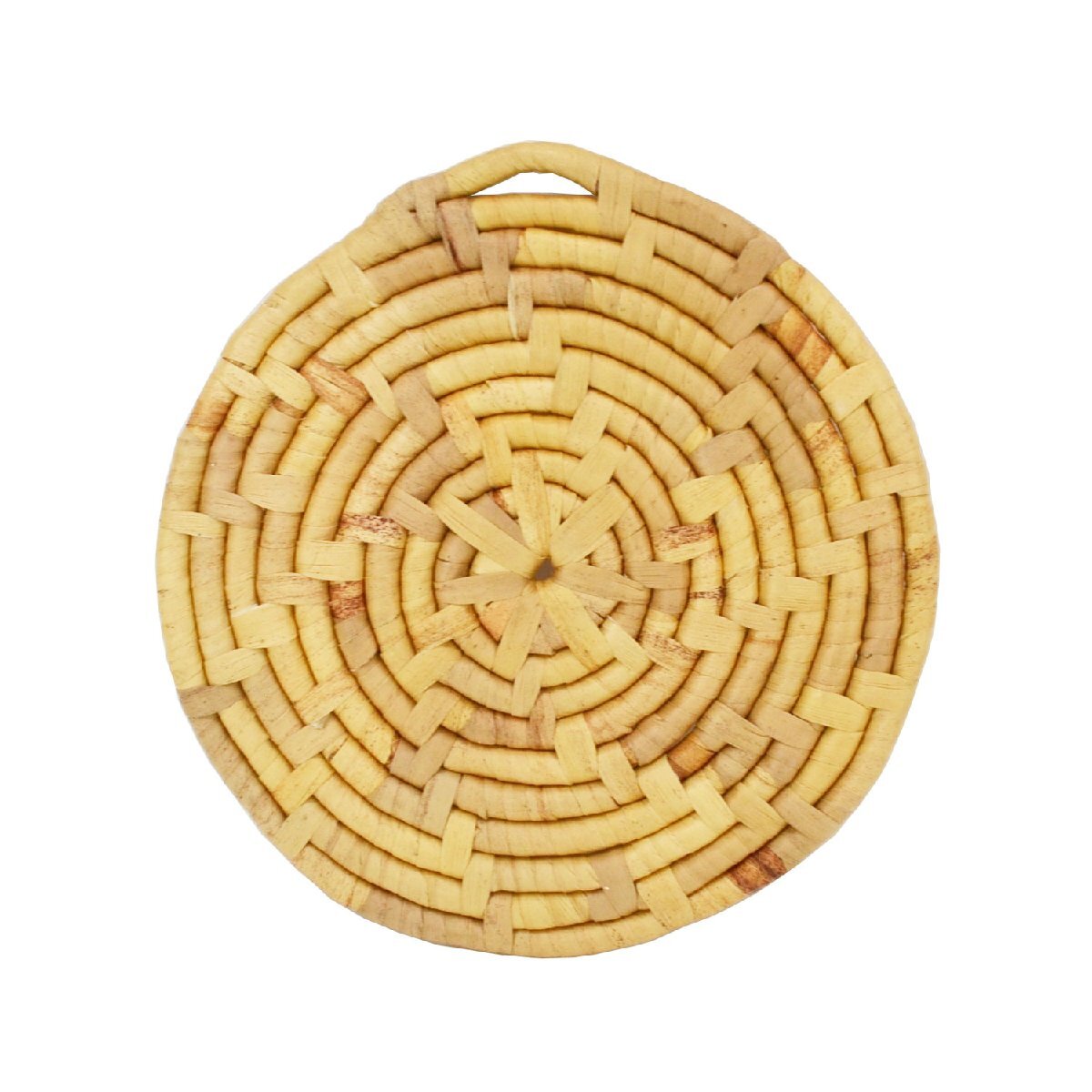 タイ製 ウォーターヒヤシンス 鍋敷き L 丸 吊るせる 水草拍卖