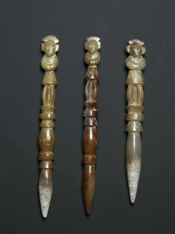 zz8|8124 和田玉 人間国宝【 和田玉彫刻金剛杵手把です】 中国古玩 中国骨董 伝世珍品 風水秘蔵 伝世家珍 收藏品 置物 拍卖