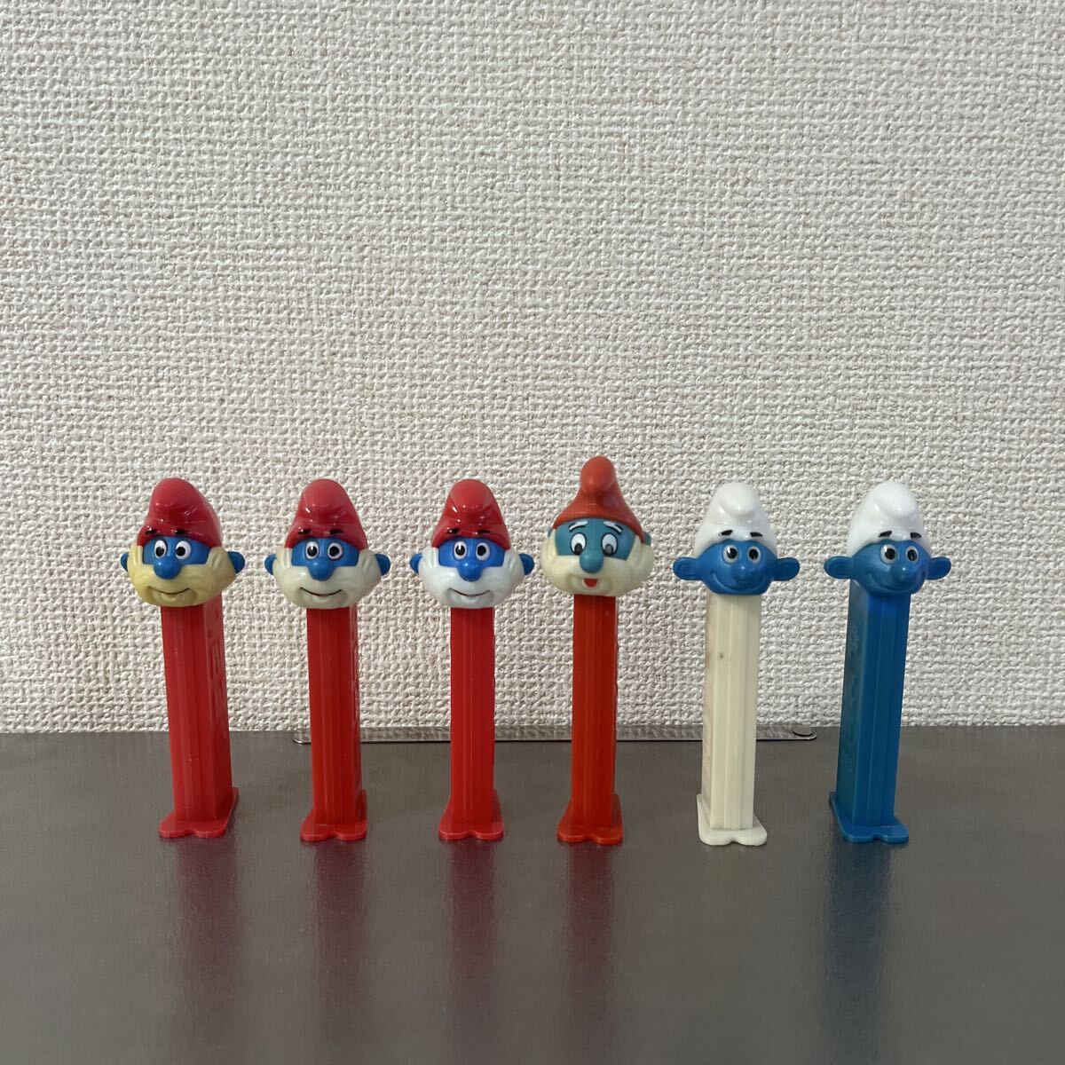 ペッツ PEZ スマーフ 6体セット 当時もの  フィギュア コレクション拍卖