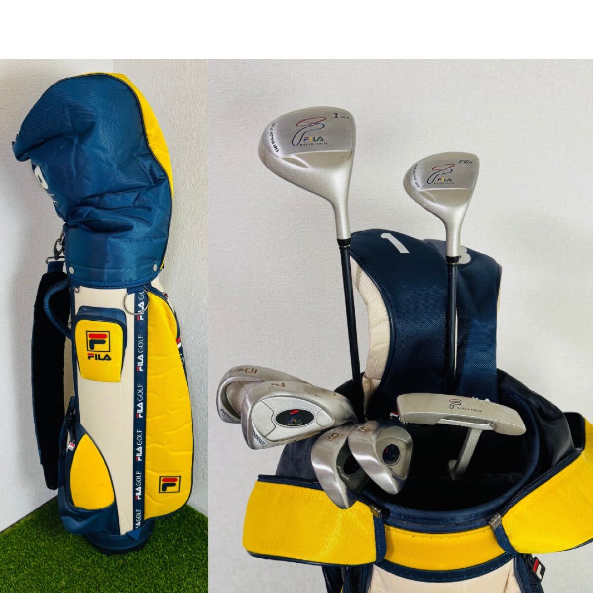 【初心者女性向け】FILA GOLF レディース ゴルフクラブセット (L)右利き フィラゴルフ拍卖